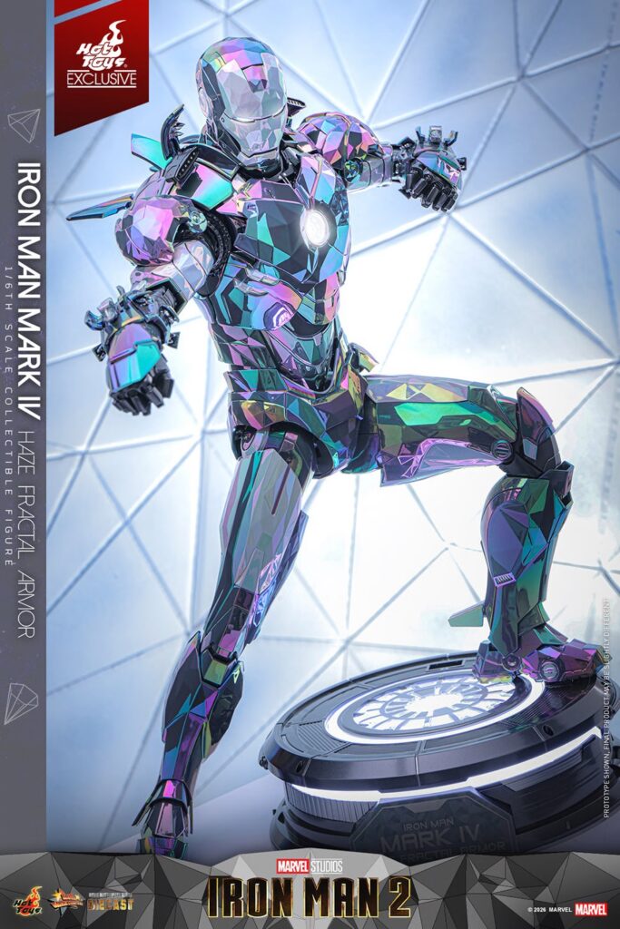 Hot Toys - Iron Man Mark IV Haze Fractal Armor — MMS855D79 1/6 Scale Figur
