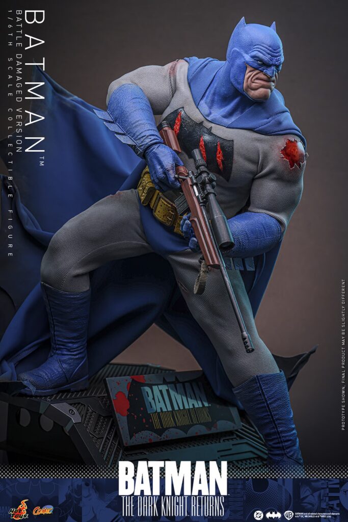 Hot Toys - Batman Battle Damaged Version - CMS031 – 1/6 Scale - 40 Jahre Dark Knight Returns