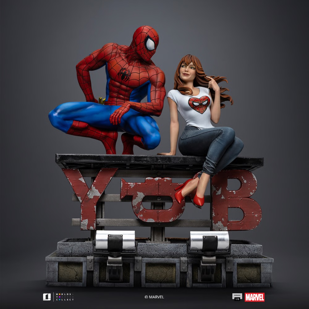 ron Studios – Spider-Man & Mary Jane – Marvel Comics – Diorama 1/6
