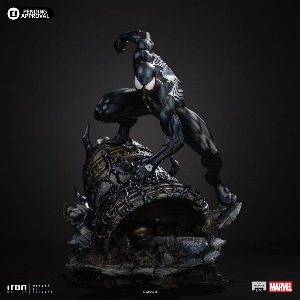 Iron Studios – Spider-Man (Black Costume) – Marvel Comics Series 7 BDS Art Scale 1/10 Statue