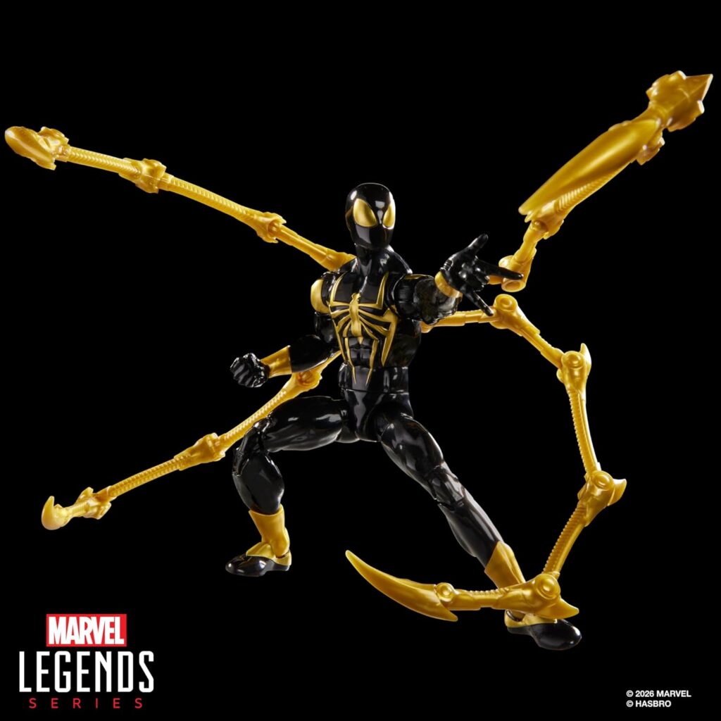 Hasbro - Aaron Davis Iron Spider Marvel Legends - 6 Inch Figur