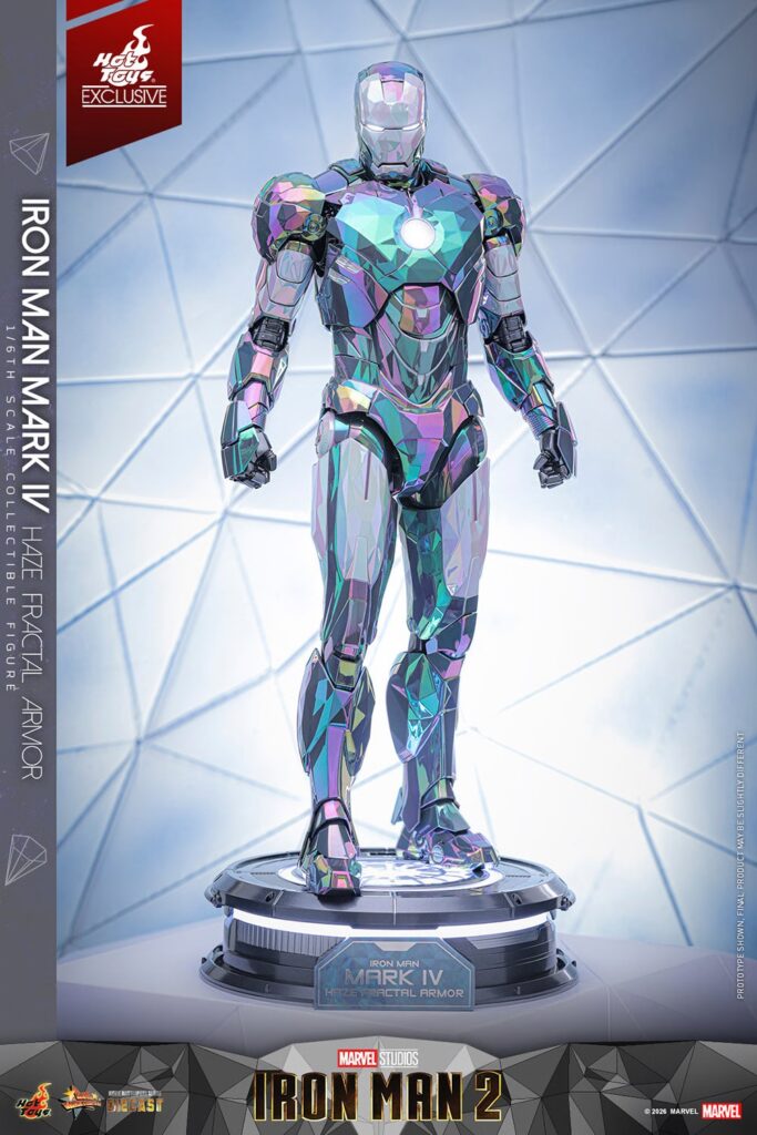 Hot Toys - Iron Man Mark IV Haze Fractal Armor — MMS855D79 1/6 Scale Figur