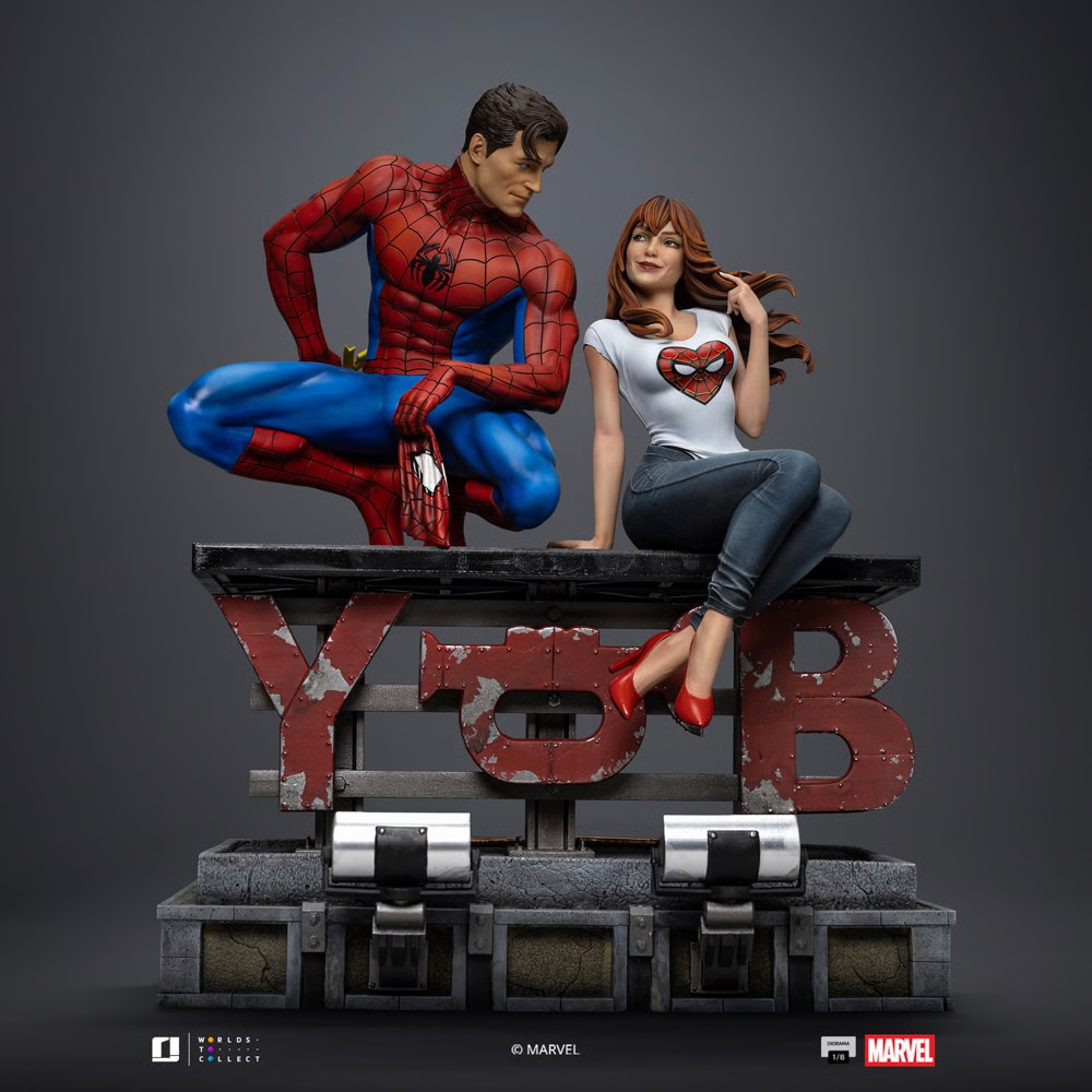 ron Studios – Spider-Man & Mary Jane – Marvel Comics – Diorama 1/6