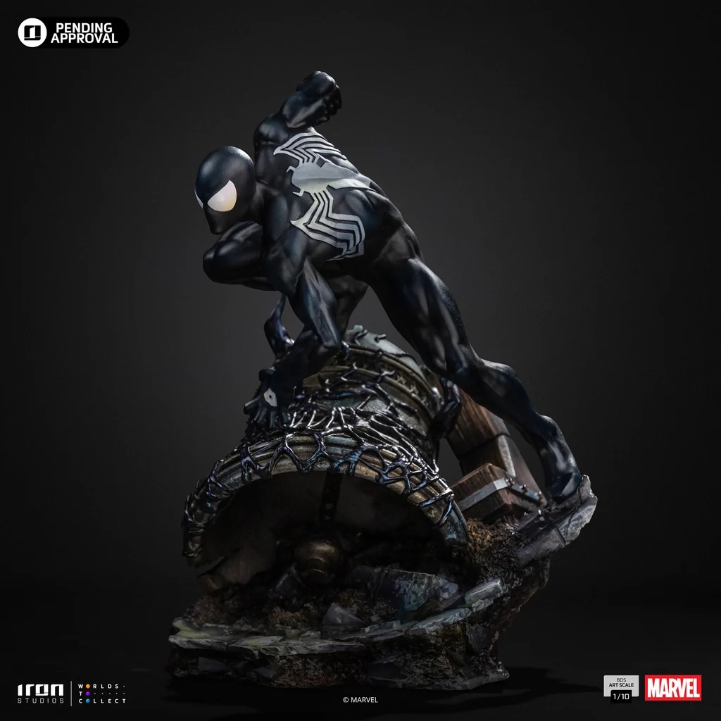 Iron Studios – Spider-Man (Black Costume) – Marvel Comics Series 7 BDS Art Scale 1/10 Statue