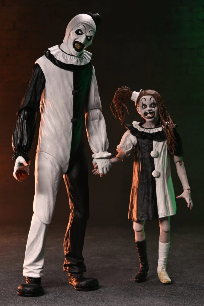 NECA – Terrifier 2: Art the Clown & Little Pale Girl Ultimate 2-Pack – Jetzt vorbestellen