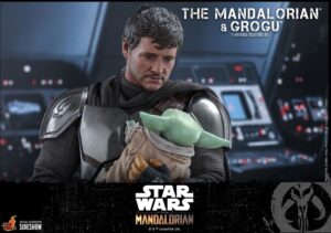 Hot Toys – Mandalorian & Grogu Deluxe Set MMS872 — 1/6 Scale Figuren-Set aus Star Wars — Jetzt Vorbestellen