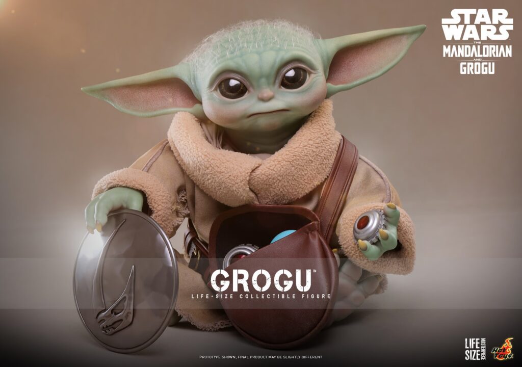 Hot Toys – Grogu Life-Size Collectible Figure LMS016 — Lebensgroße Star Wars Figur — Jetzt Vorbestellen