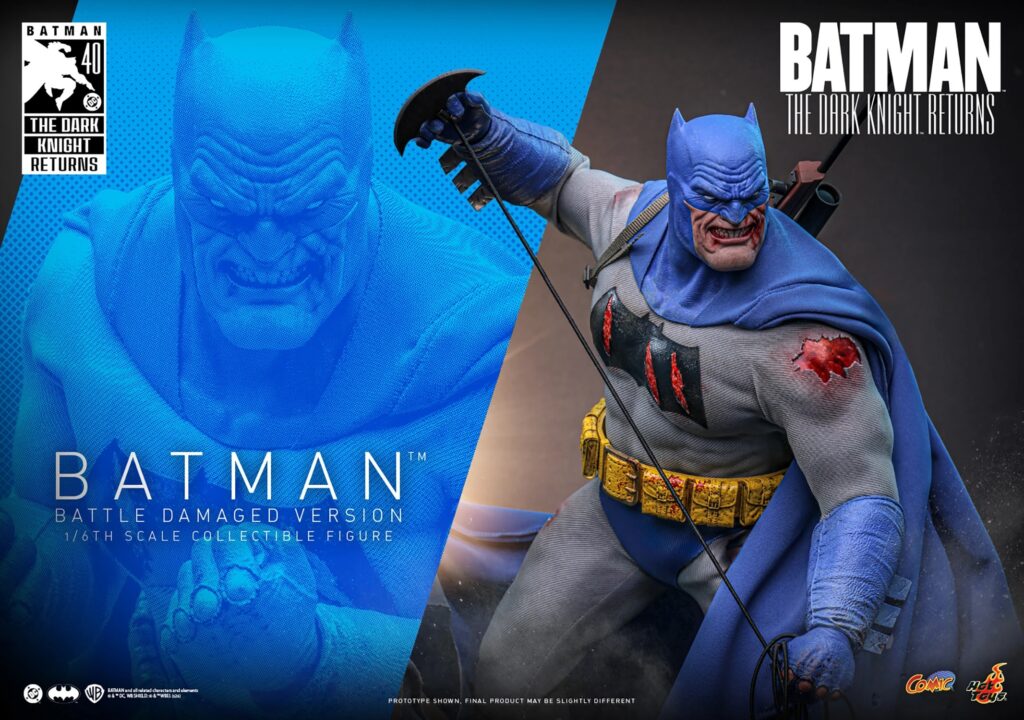Hot Toys – Batman Battle Damaged Version – CMS031 – 1/6 Scale – 40 Jahre Dark Knight Returns – Jetzt vorbestellen