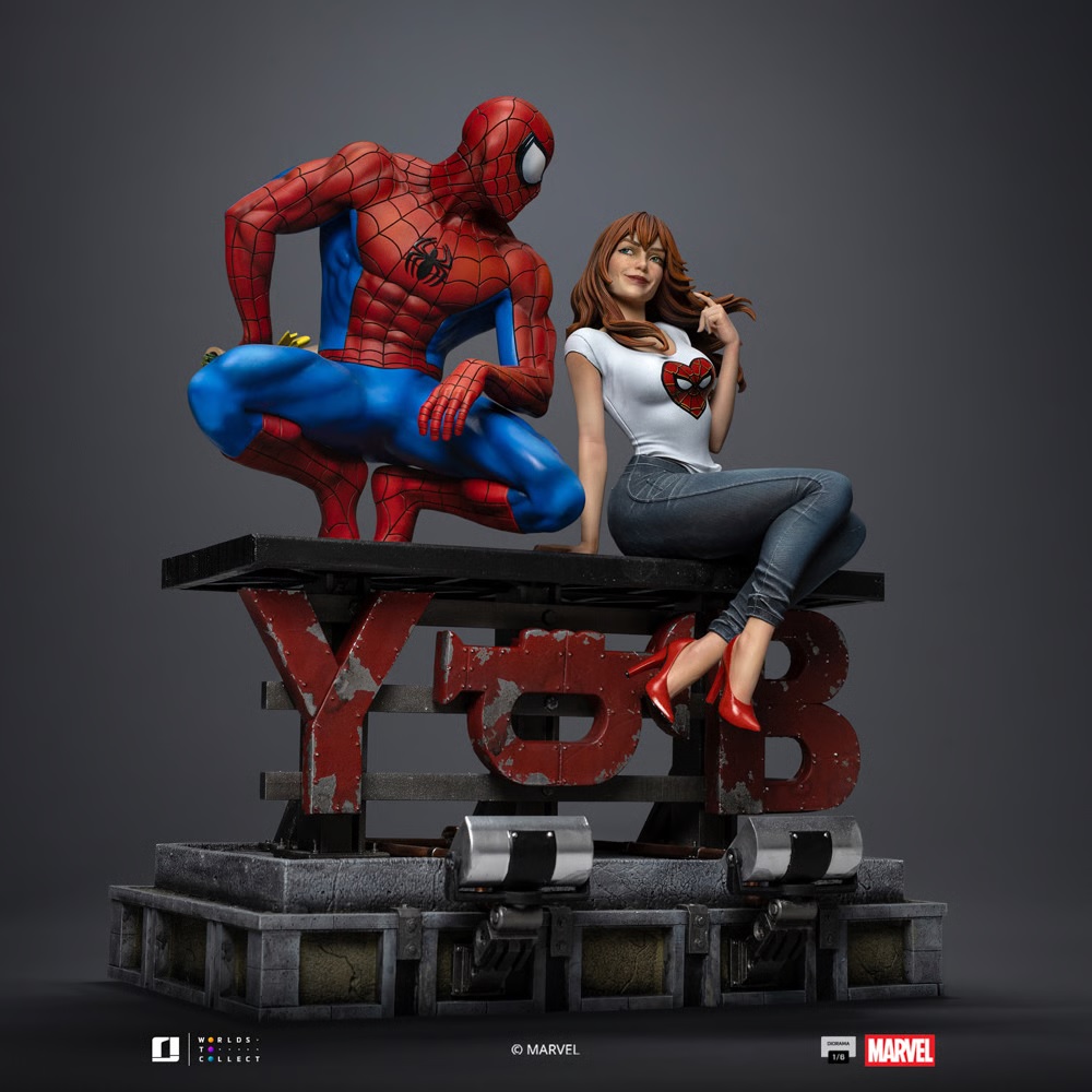 ron Studios – Spider-Man & Mary Jane – Marvel Comics – Diorama 1/6