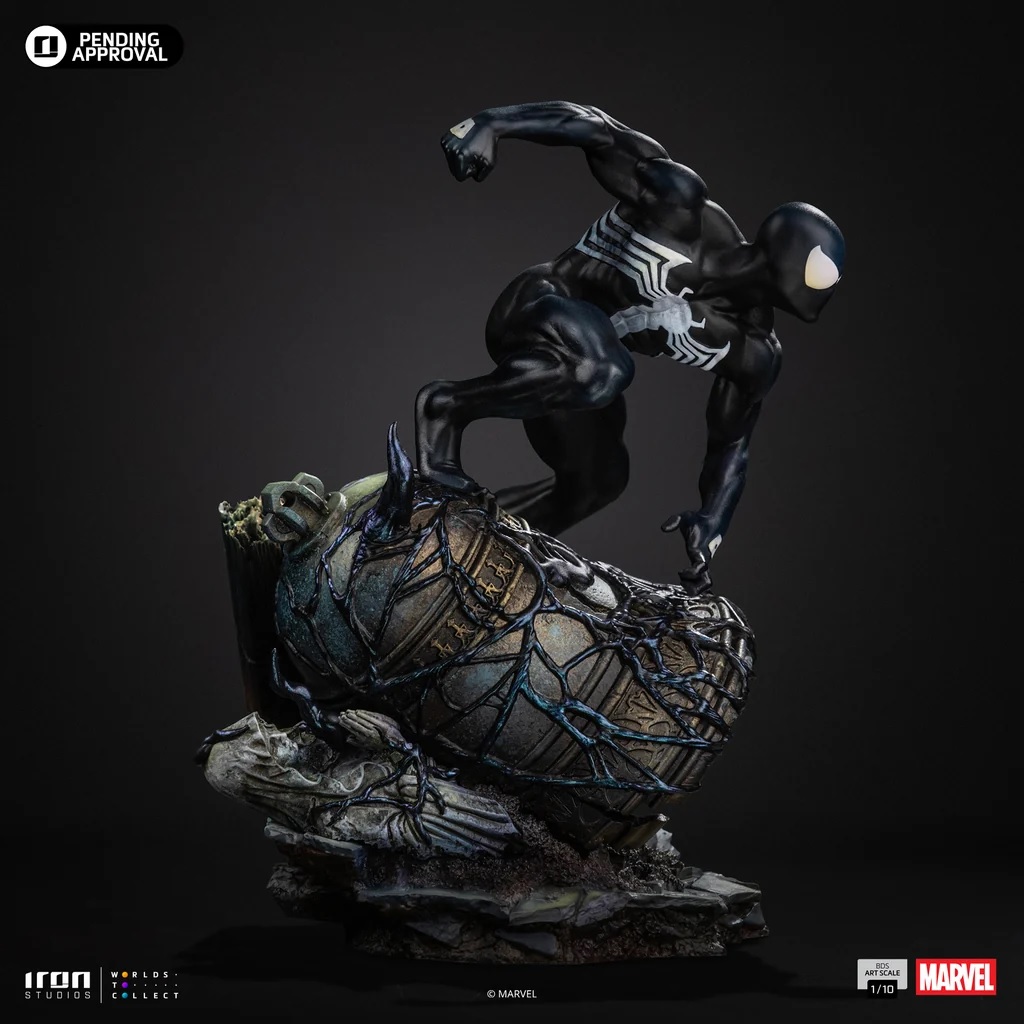 Iron Studios – Spider-Man (Black Costume) – Marvel Comics Series 7 BDS Art Scale 1/10 Statue