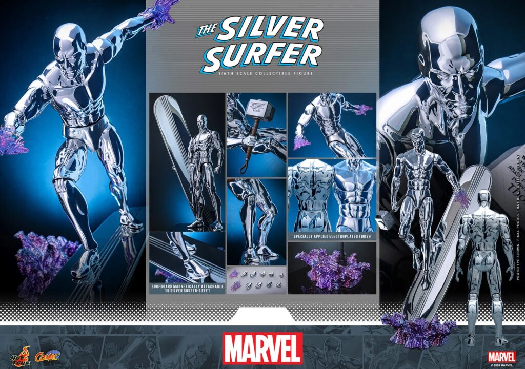 ot Toys - Marvel Comics Silver Surfer 1/6 Scale Collectible Figure