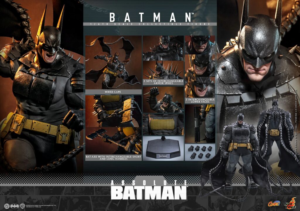 Hot Toys Absolute Batman — 1/6 Scale Figur aus dem DC-Comic