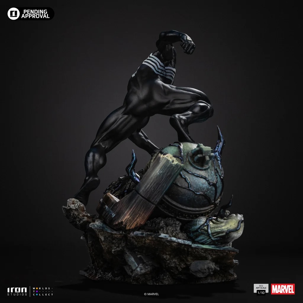 Iron Studios – Spider-Man (Black Costume) – Marvel Comics Series 7 BDS Art Scale 1/10 Statue