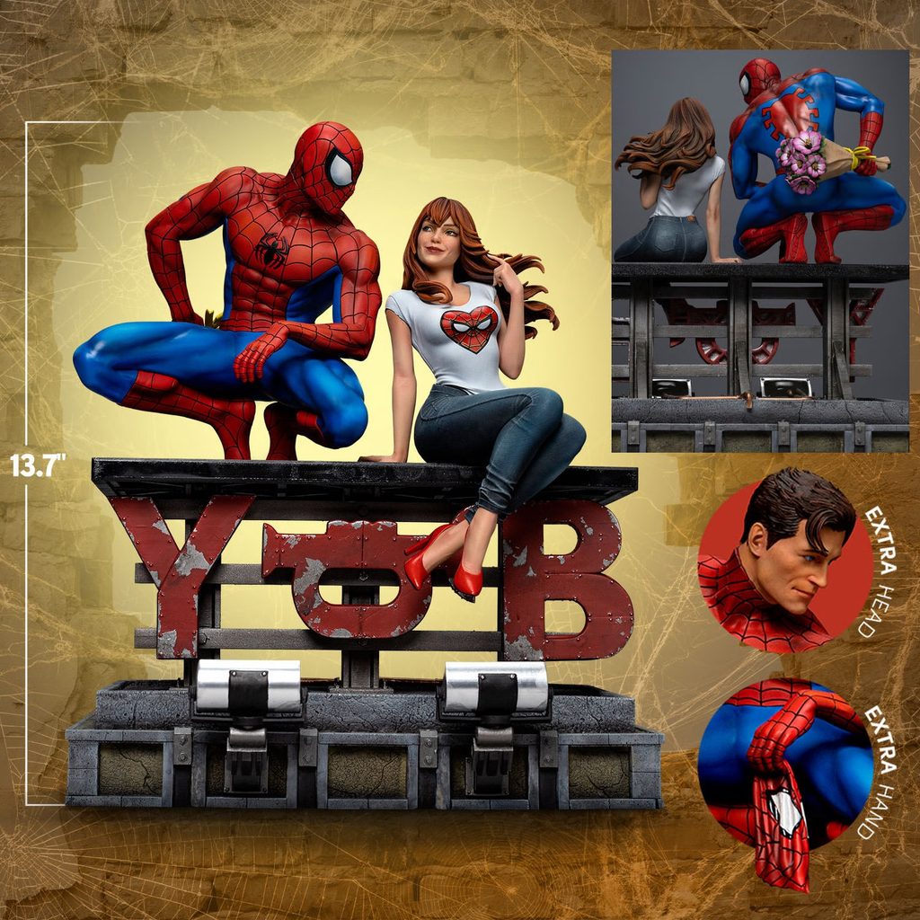 ron Studios – Spider-Man & Mary Jane – Marvel Comics – Diorama 1/6