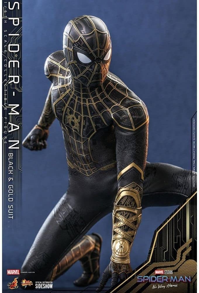 Hot Toys Spider-Man Black Gold Suit