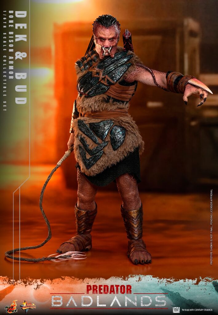 Hot Toys - Dek (Bone Bison Armor) & Bud - MMS873 - Predator: Badlands