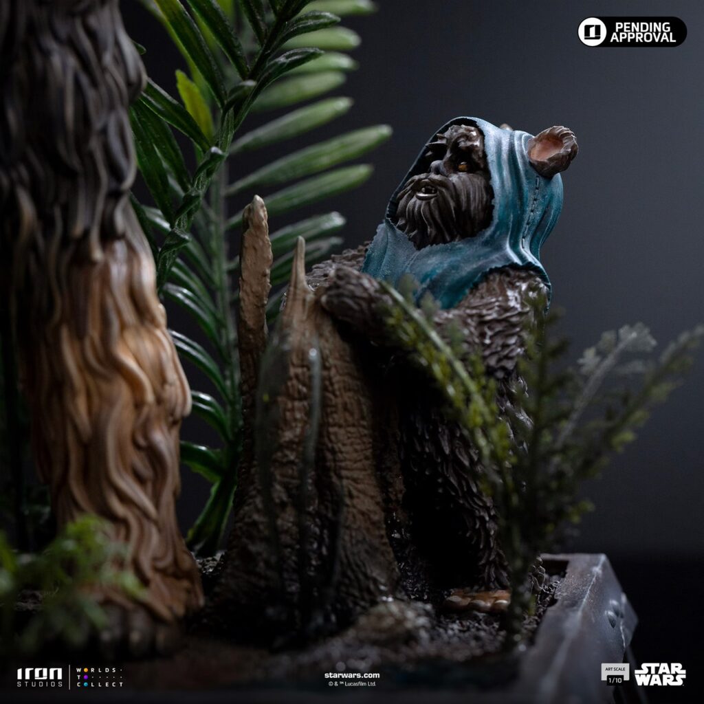 Iron Studios - Chewbacca & Tokkat (Star Wars: Return of the Jedi) - Art Scale 1/10 Statue