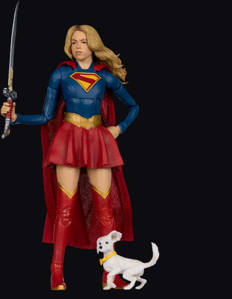 McFarlane - Supergirl & Baby Krypto (Supergirl Movie) - Deluxe Theatrical Edition