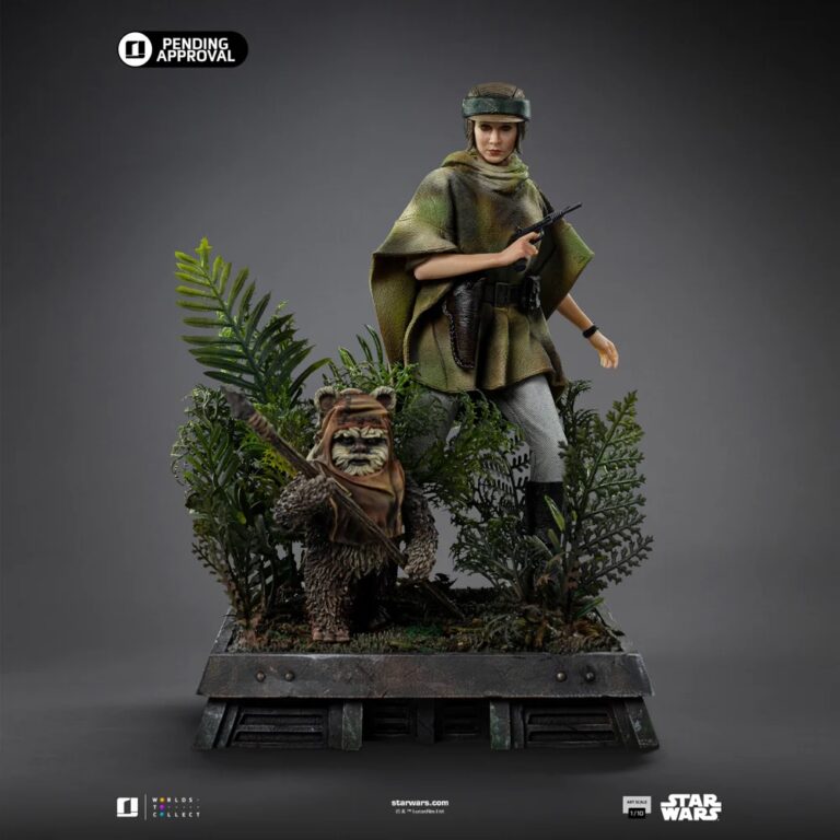Leia & Wicket (Star Wars: Return of the Jedi)
