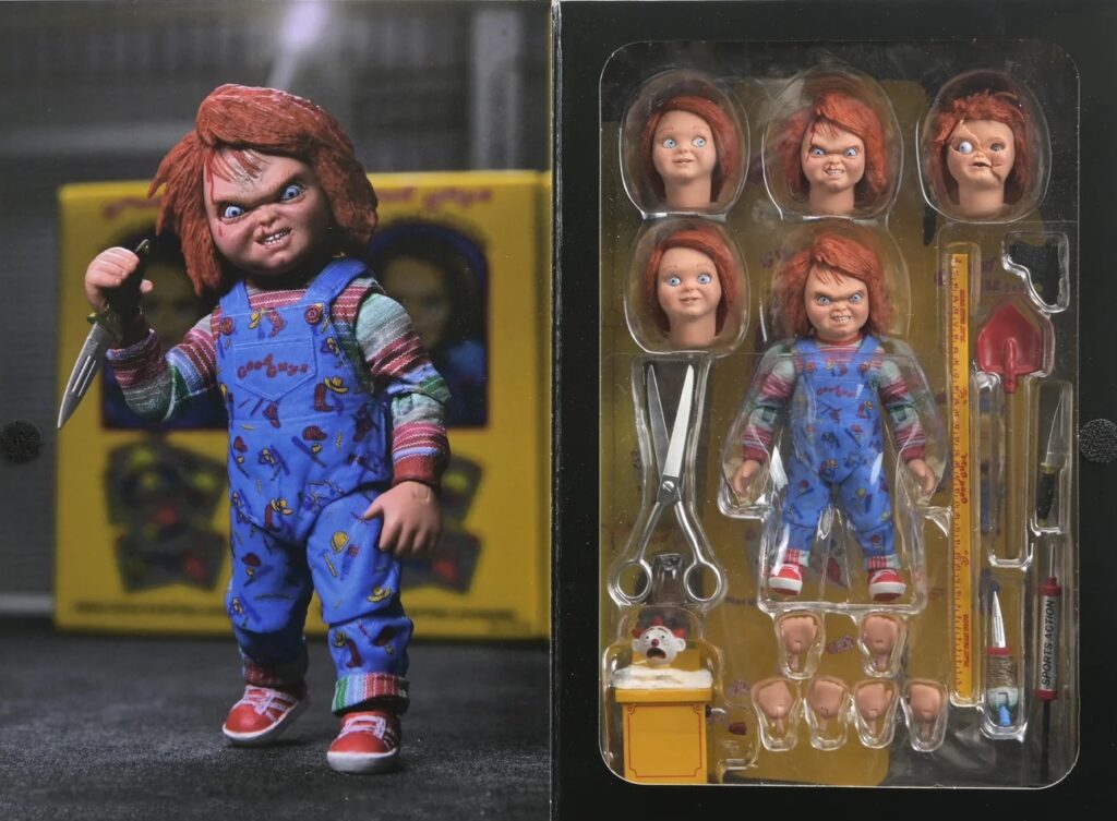 NECA - Ultimate Chucky (Child's Play 2) – 7 Zoll Actionfigur mit Good Guy Box