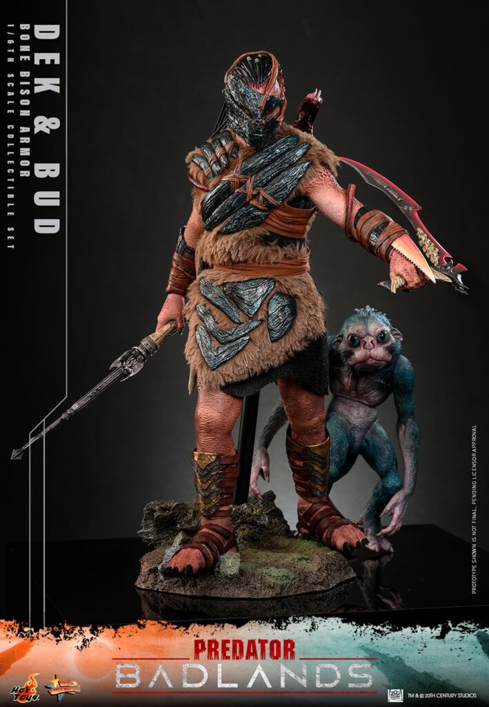 Hot Toys - Dek (Bone Bison Armor) & Bud - MMS873 - Predator: Badlands