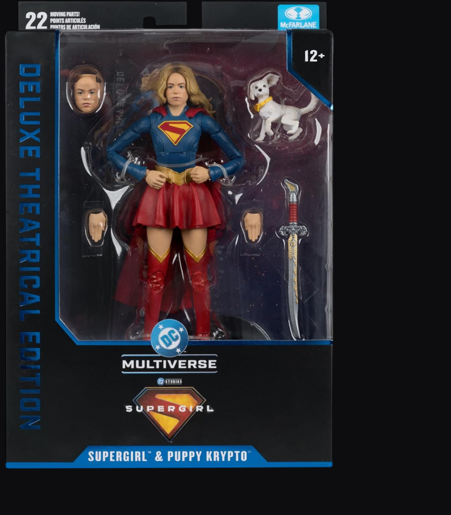 McFarlane - Supergirl & Baby Krypto (Supergirl Movie) - Deluxe Theatrical Edition