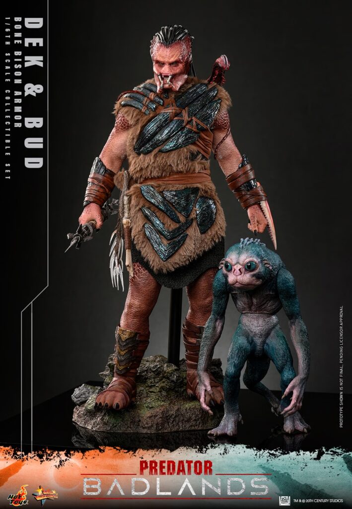 Hot Toys - Dek (Bone Bison Armor) & Bud - MMS873 - Predator: Badlands