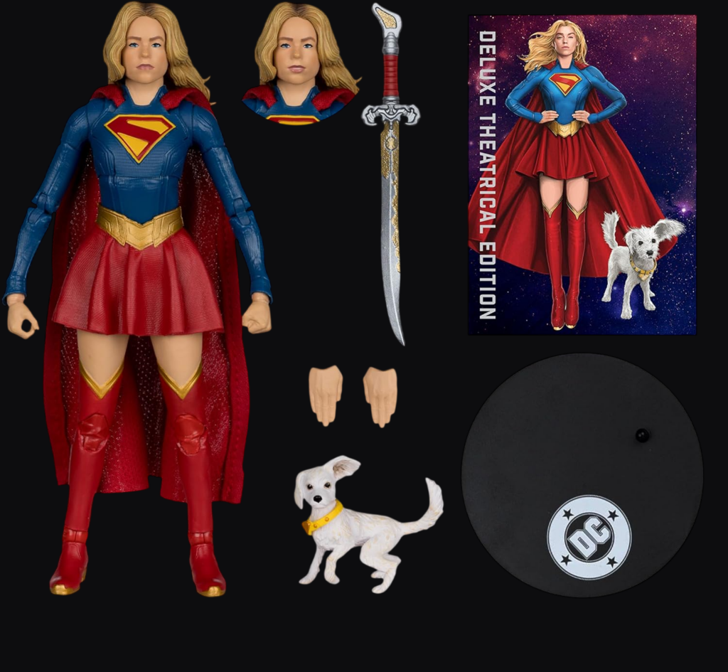 McFarlane - Supergirl & Baby Krypto (Supergirl Movie) - Deluxe Theatrical Edition