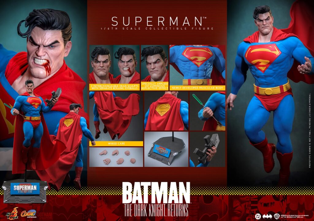 Hot Toys - Superman Dark Knight Returns - CMS032 — 1/6 Scale Comic Masterpiece