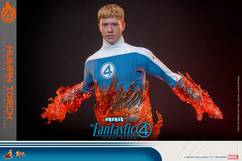 Hot Toys – Human Torch – aus The Fantastic Four: First Steps – Jetzt Vorbestellen