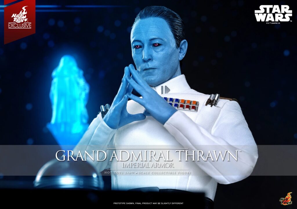 Hot Toys – Grand Admiral Thrawn (Imperial Armor) TMS169 — 1/6 Scale Figur aus Star Wars: Rebels — Jetzt Vorbestellen – LIMITIERT 2.500