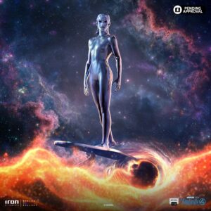 Iron Studios – Silver Surfer – Fantastic Four – Art Scale 1/10 Statue der weiblichen Silver Surfer – Jetzt Vorbestellen