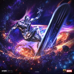 Iron Studios – Silver Surfer  – Infinity Gauntlet – Deluxe – BDS Art Scale 1/10 Diorama-Statue – Jetzt Vorbestellen