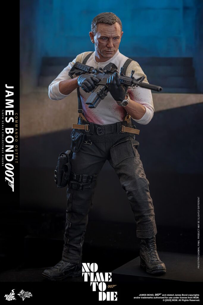 Hot Toys - James Bond (Commando Outfit) - MMS804 — 1/6 Scale Figur aus No Time To Die