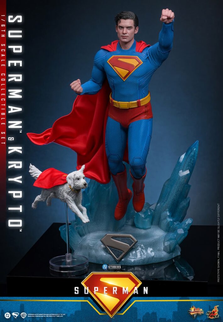 Hot Toys - Superman & Krypto MMS812 - 1/6 Scale Figuren-Set aus dem DC-Film