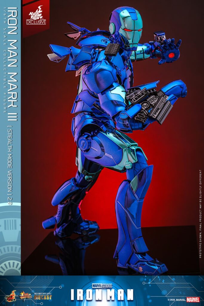 Hot Toys - Iron Man Mark III Stealth Mode Version 2.0 — MMS814D71 1/6 Scale Figur