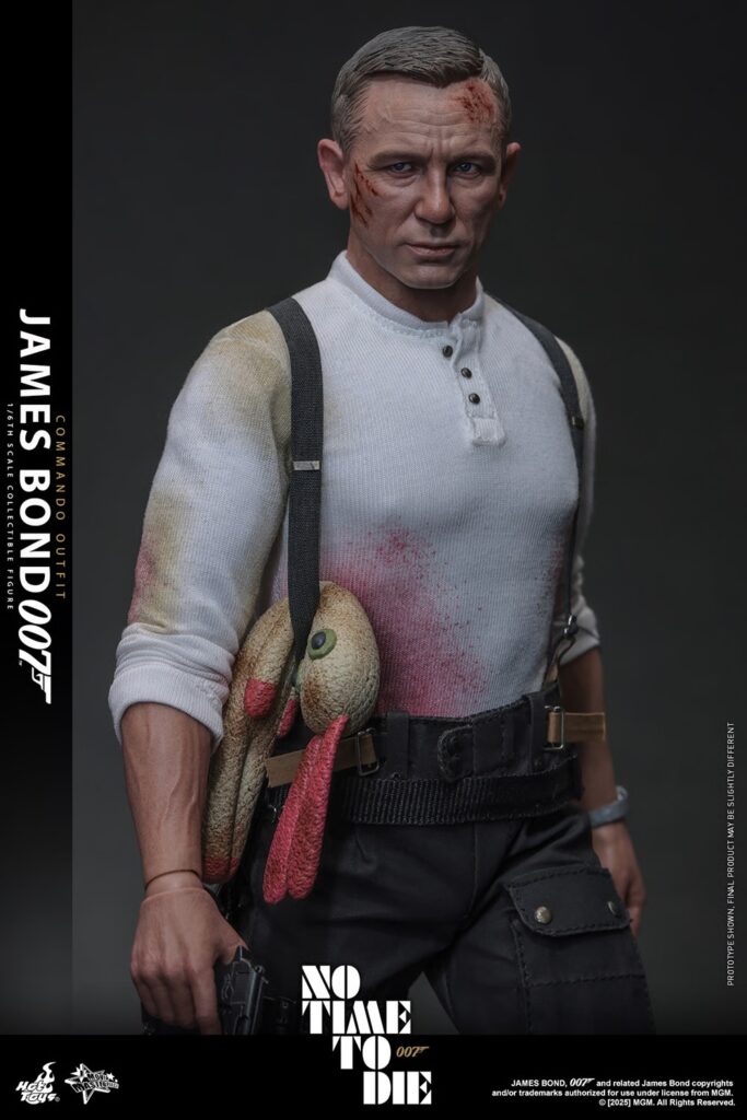 Hot Toys - James Bond (Commando Outfit) - MMS804 — 1/6 Scale Figur aus No Time To Die