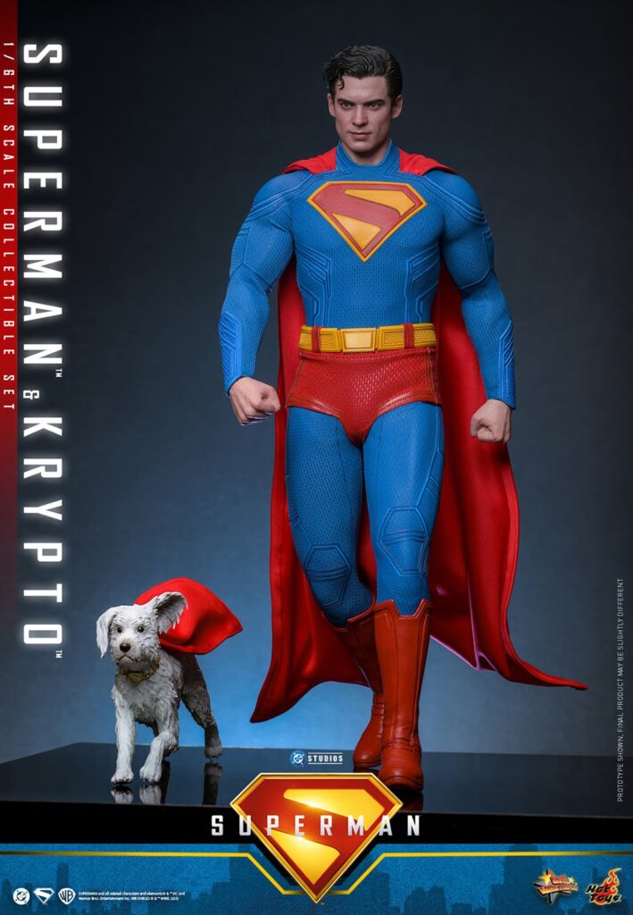 Hot Toys - Superman & Krypto MMS812 - 1/6 Scale Figuren-Set aus dem DC-Film