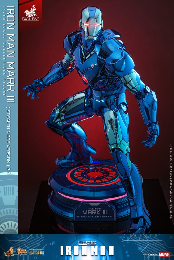 Hot Toys - Iron Man Mark III Stealth Mode Version 2.0 — MMS814D71 1/6 Scale Figur