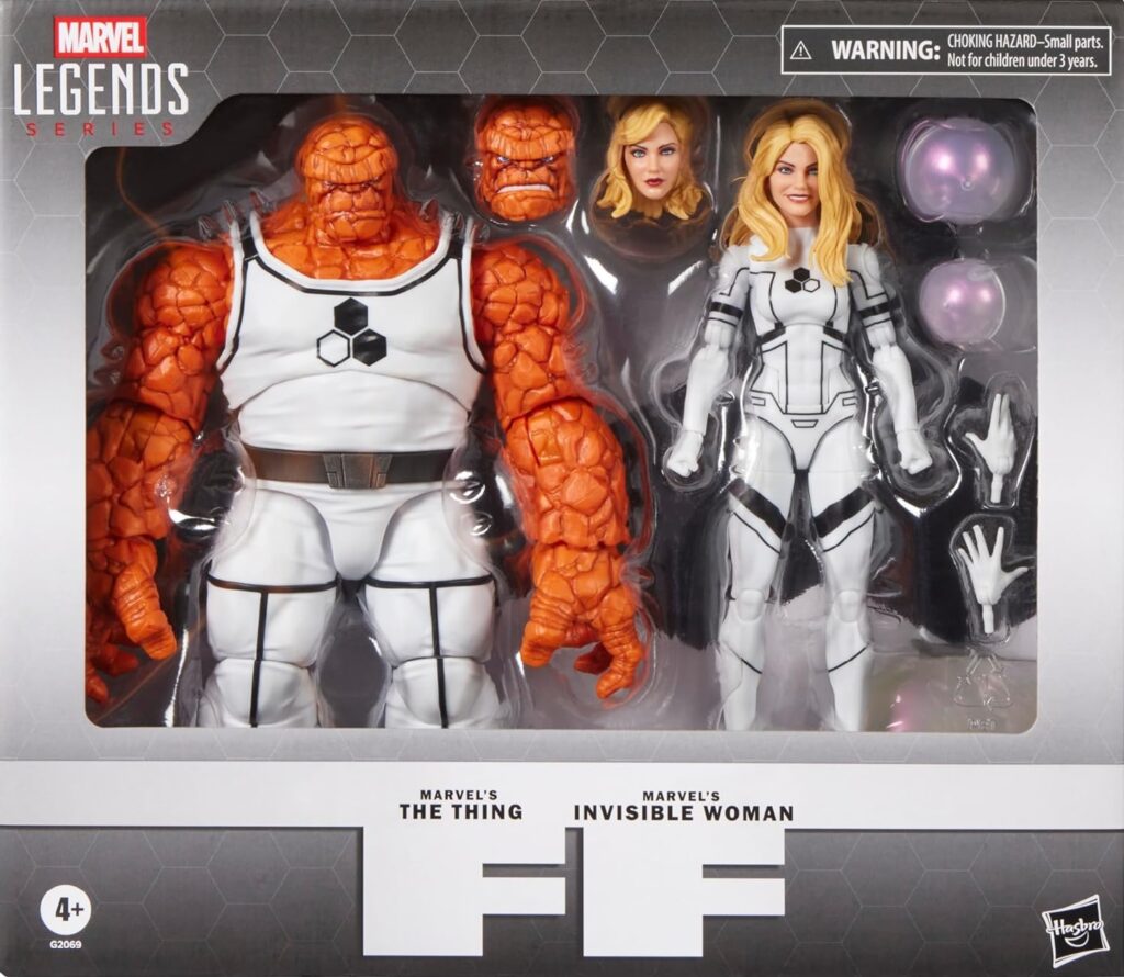 Hasbro – Future Foundation The Thing & Invisible Woman 2-Pack Marvel Legends 6 Inch Figuren – Jetzt Vorbestellen