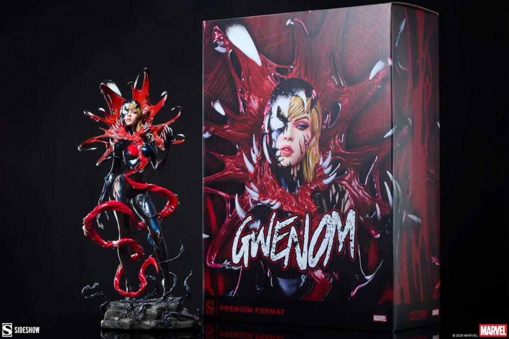 Sideshow – Gwenom Premium Format™ Figure — 1/4 Scale Statue aus Marvel Comics — Jetzt Vorbestellen
