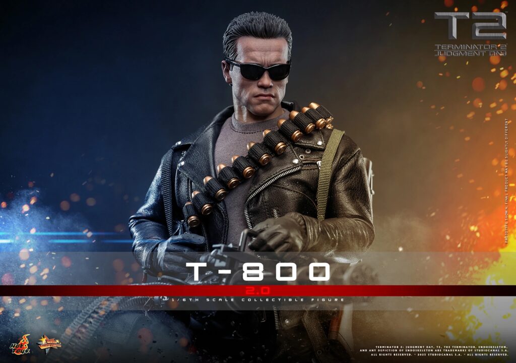 Hot Toys – T-800 V2.0 — Terminator 2: Judgment Day MMS795 1/6 Scale Figur — Jetzt kaufen