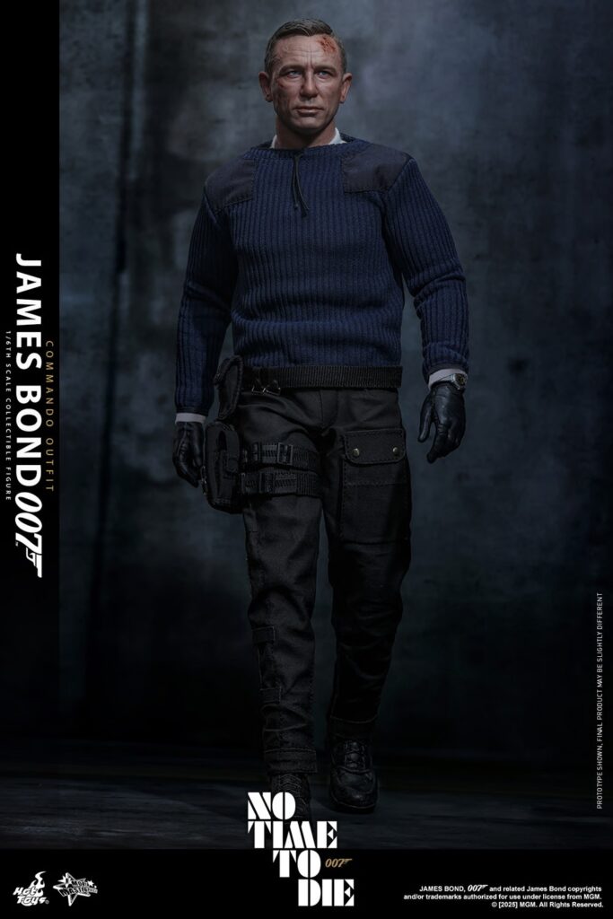 Hot Toys - James Bond (Commando Outfit) - MMS804 — 1/6 Scale Figur aus No Time To Die