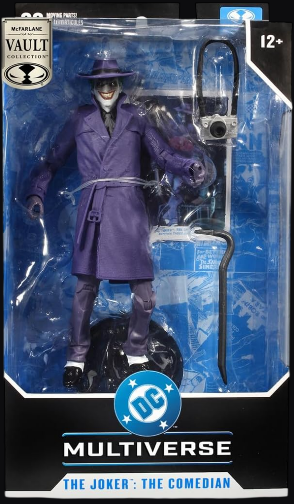 McFarlane Joker The Comedian — DC Multiverse Vault Collection 7 Inch Figur aus Batman Three Jokers