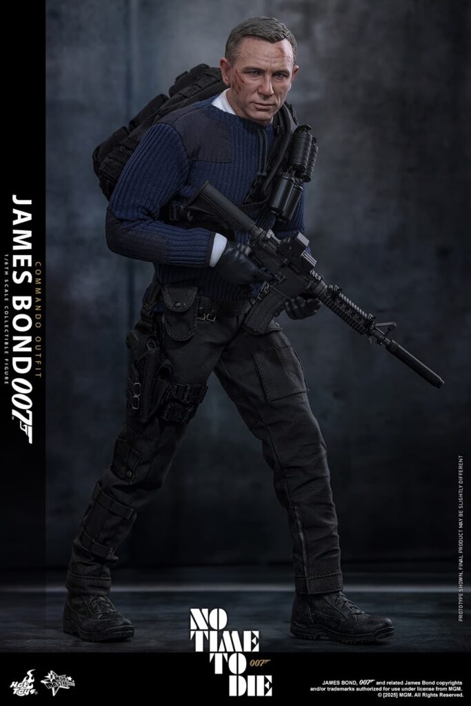 Hot Toys - James Bond (Commando Outfit) - MMS804 — 1/6 Scale Figur aus No Time To Die