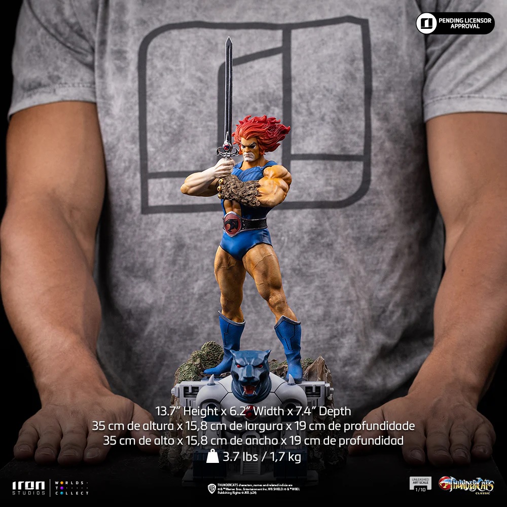 Iron Studios - Lion-O Unleashed - Thundercats -Art Scale 1/10 - Statue des Anführers der Thundercats