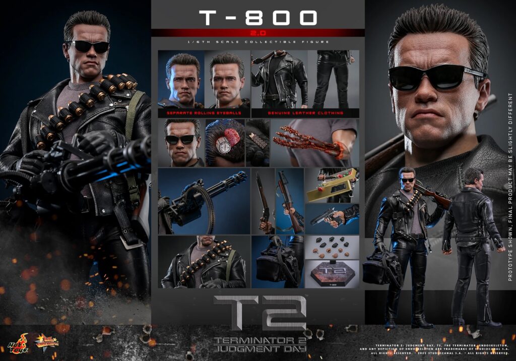 Hot Toys - T-800 V2.0 — Terminator 2: Judgment Day MMS795 1/6 Scale Figur