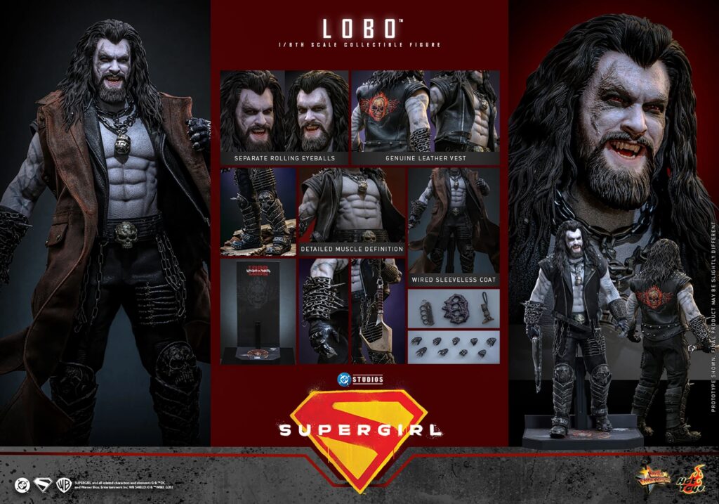 Hot Toys - Lobo - MMS890 — 1/6 Scale Figur aus Supergirl mit Jason Momoa Likeness