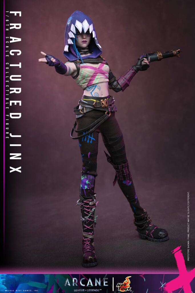 Hot Toys - Fractured Jinx - TMS183 1/6 Scale Figur aus Arcane Season 2