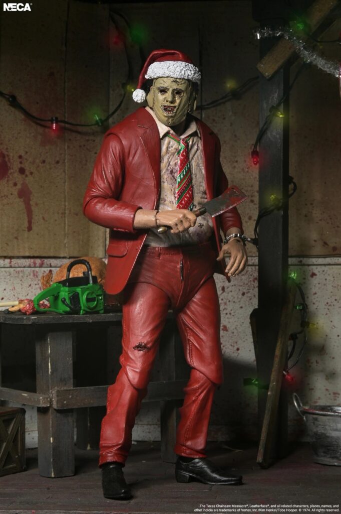 NECA - Santa Leatherface - Ultimate 7 Zoll Actionfigur aus Texas Chainsaw Massacre